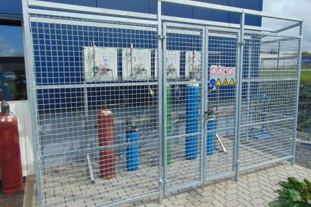 Stockage de bouteilles de gaz